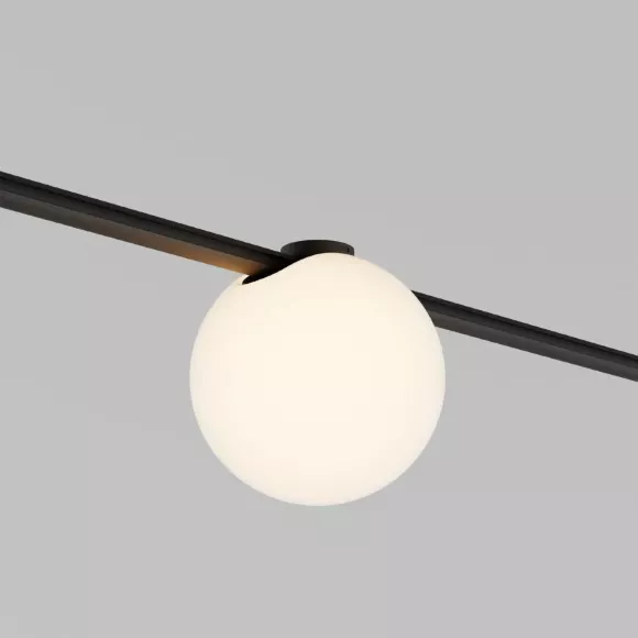 Трековый светильник Maytoni Technical Luna Arity TR236-1-5W3K-B, вид снизу Трековый светильник Maytoni Technical Luna Arity TR236-1-5W3K-B, вид снизу