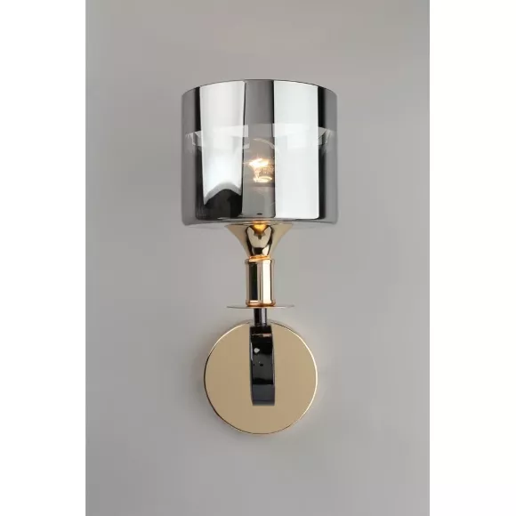 Бра Omnilux Ausonia OML-68701-01, Зеркальный, Золото, Металл