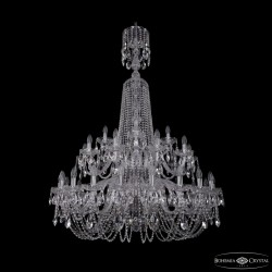Подвесная люстра Bohemia Ivele Crystal 1402/20+10+5/400/XL-160/2d Ni