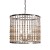 Подвесная люстра Delight Collection Wood Light KW0783P-4 silver