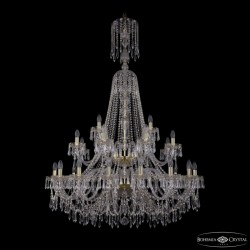 Подвесная люстра Bohemia Ivele Crystal 1403/16+8+4/400/XL-163/2d G