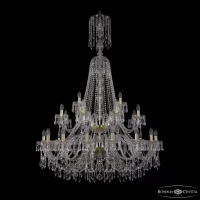 Подвесная люстра Bohemia Ivele Crystal 1403/16+8+4/400/XL-163/2d G