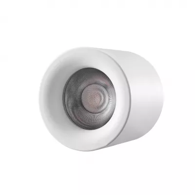 Накладной светильник iLedex Metrica 113-12W-D100-4000K-24DG-WH