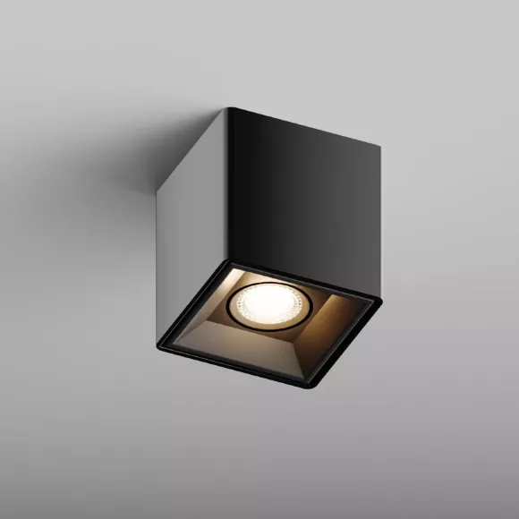 Накладной светильник Hesby Lighting Flux HSBL_0120, Черный, Полимер, Минимализм стиль, вид сверху
