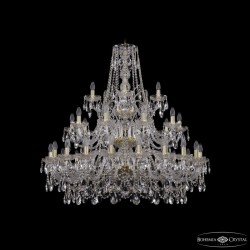 Подвесная люстра Bohemia Ivele Crystal 1411/20+10+5/400/3d G