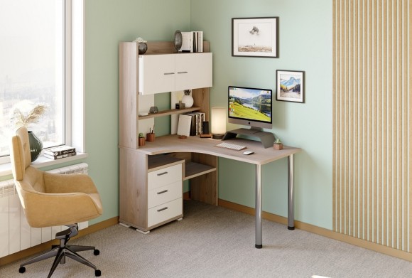 Стол компьютерный Домино СР-133-150 КБЕ-ЛЕВ MER_SR-133-150_KBE-LEV