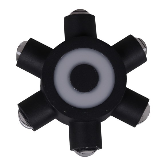 Архитектурный светильник Reluce 86973-9.2-007U LED2W+6*1W BK