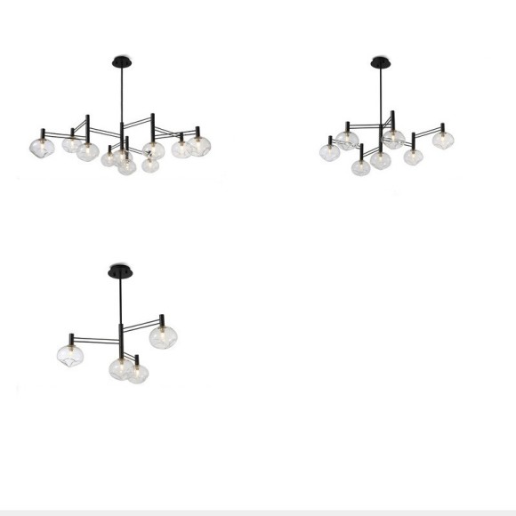 Люстра на штанге ImperiumLoft Temper 229050-26