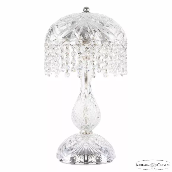 Настольная лампа Bohemia Ivele Crystal 14781L1/22 Ni R Настольная лампа Bohemia Ivele Crystal 14781L1/22 Ni R