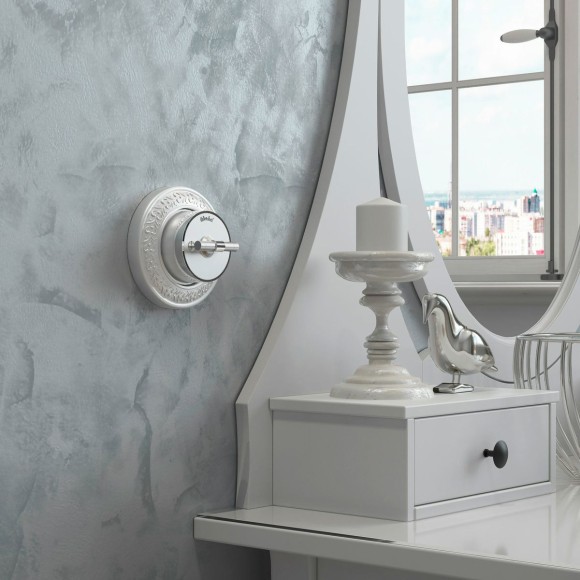 Выключатель на 4 положения двухклавишный Werkel Vintage 4690389183195 W5822054