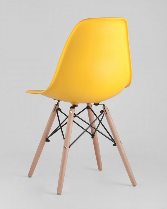 Набор из 4 стульев Eames SGR_8056PP-YELLOW-X4