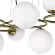 Подвесная люстра Lightstar 815091, Латунь, Белый, Металл, крупный план