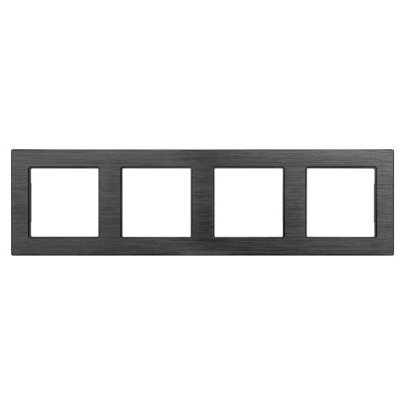 Рамка четырехместная Arlight FRM-PRESTO-ALS-4-BK 043862