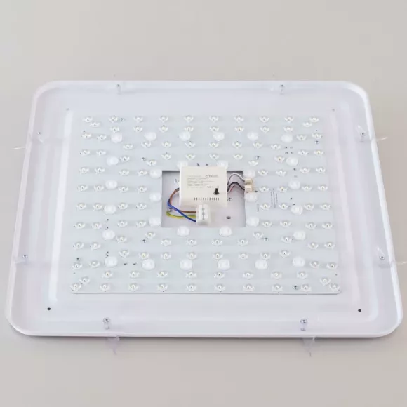 Потолочная люстра Citilux Симпла CL714K900G, Хром, Белый, RGB, светодиодный модуль