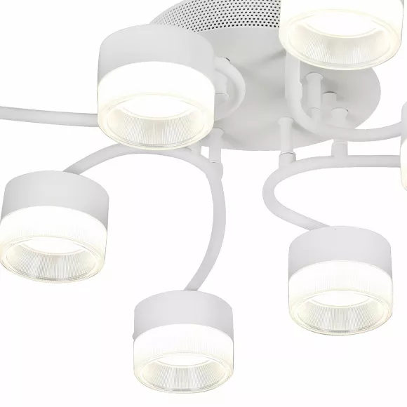 Потолочный светильник Escada Glowen 120011/8C White ES0000031L, Современный, Белый Потолочный светильник Escada Glowen 120011/8C White ES0000031L, Современный, Белый