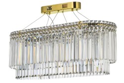 Подвесная светодиодная люстра Arti Lampadari Ovindoli Gold Ovindoli L 1.5.80X30.101 G