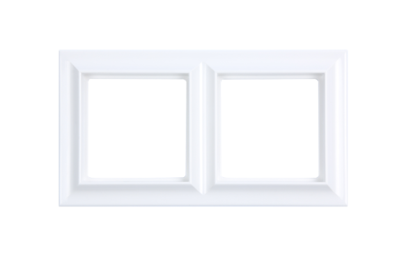 Рамка двухместная Jung EPS482WWM
