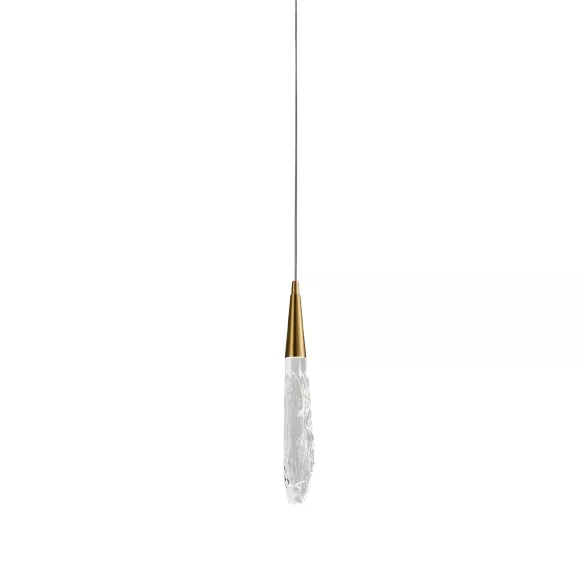 Подвесной светильник Delight Collection OD2438-1 gold/clear Подвесной светильник Delight Collection OD2438-1 gold/clear