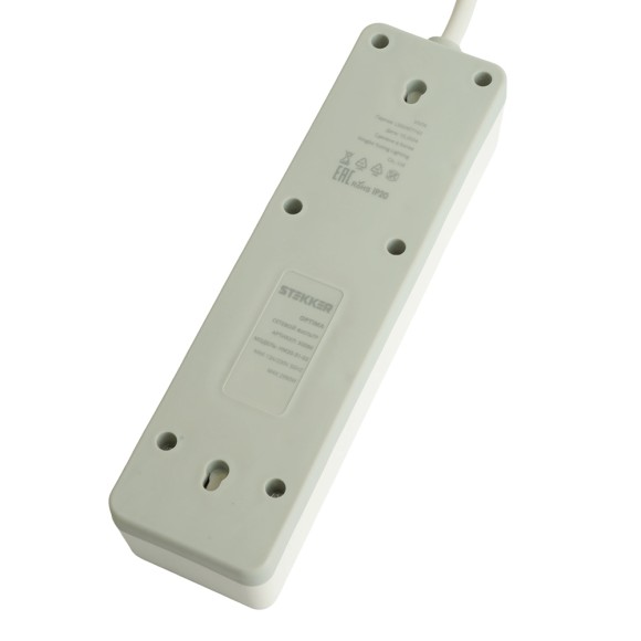 Сетевой фильтр 3-местный с/з Stekker Optima HM20-31-03 50087