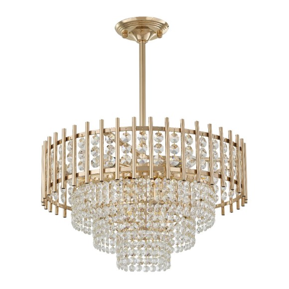 Люстра на штанге Arte Milano Sorrento 376109/7/300/490 GD