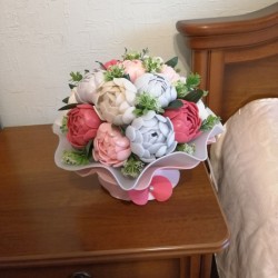 Настольная лампа Uniel ULW-R07 T/3000K/150F/A Букет Аромат нежности UL-00008120