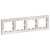 Рамка 4-ая, универсальная Systeme Electric AtlasDesign Жемчуг ATN000404