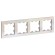 Рамка 4-ая, универсальная Systeme Electric AtlasDesign Жемчуг ATN000404