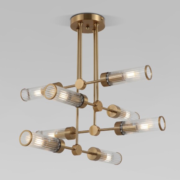 Потолочная люстра Eurosvet Oriens 60166/8 латунь a068072