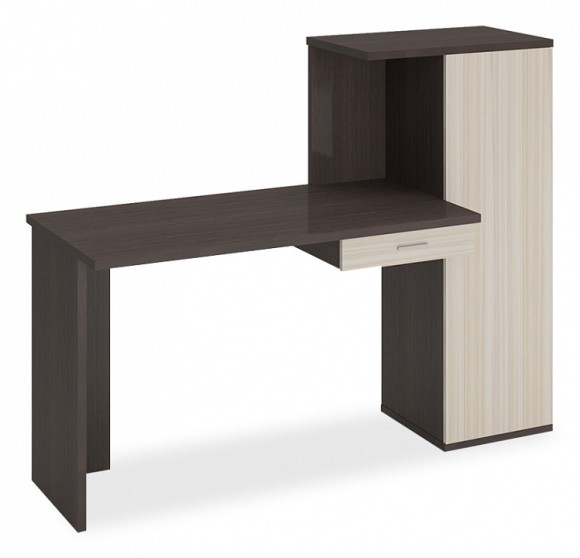 Стол письменный Домино Lite СКЛ-ПРЯМ120+ШК MER_SKL-PRYAM120-SHK-VK