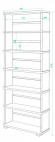 Стеллаж Домино СБ-25/6 MER_SB-25_6_K