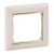 Рамка 1-постовая Legrand Valena слоновая кость/золотой штрих 774151