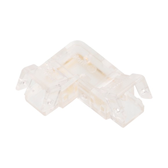 Коннектор угловой для одноцветной SMD ленты шириной 5мм, комплект 3шт WOLTA WLS-2PIN-5MM-MONO-L