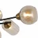 Люстра на штанге Illumico IL8243-6COU-79 BK GD, Модерн, Коричневый