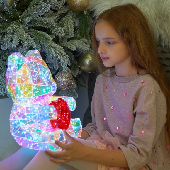 Светодиодная фигура Uniel ULD-R508 USB BEAR WITH HEART UL-00012217