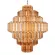 Подвесная люстра Loft IT Celebration 10579/800 Amber, декоративные элементы крупным планом