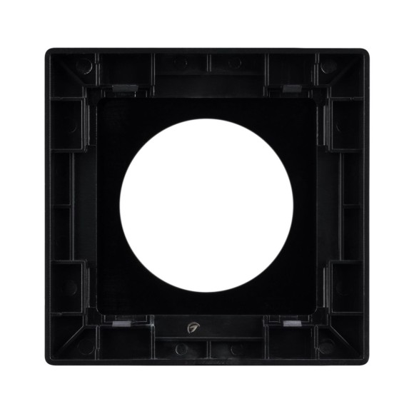 Рамка 1-местная алюминиевая Arlight FRM-PRESTO-ALR-1-BK 043876