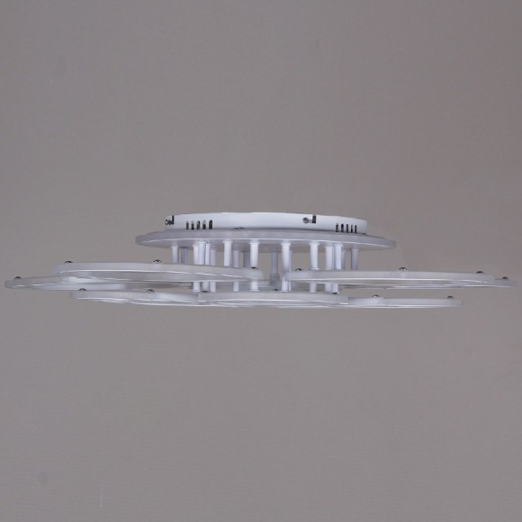 Потолочная светодиодная люстра с пультом управления Reluce 09820-3.3-5+5A WH (RGB)