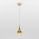 Подвесной светильник Eurosvet Adour 50256/1 LED золото a063856