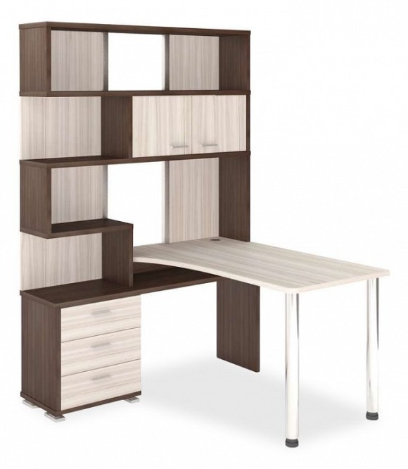 Стол компьютерный Домино СР-420/130 MER_SR-420-130-SHKK-CH-LEV