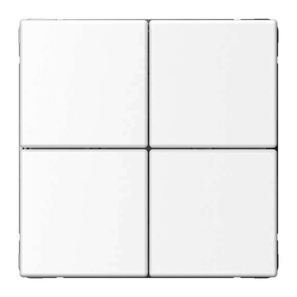 Выключатель 4-клавишный сценарный, сх. 1 Systeme Electric ArtGallery Белый GAL000174