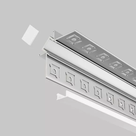 Алюминиевый профиль Maytoni Led strip ALM-4623-S-2M Алюминиевый профиль Maytoni Led strip ALM-4623-S-2M