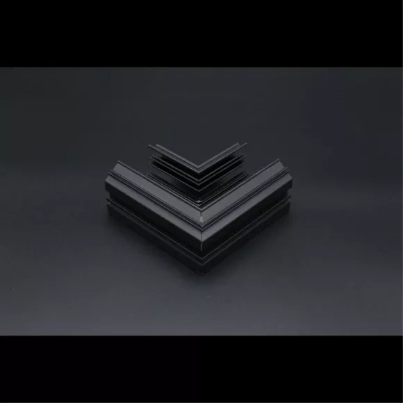 Соединитель угловой Aployt Magnetic track 48 APL.0184.00.04, Черный, Металл
