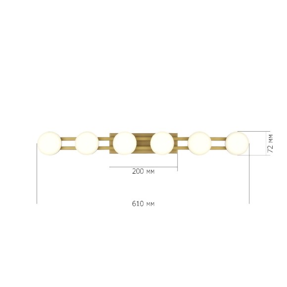 Настенный светильник ST Luce Monro SL6610.201.06