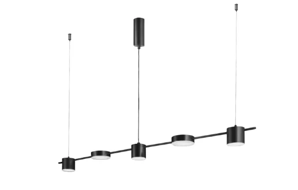 Подвесной светильник Crystal Lux Tristan TRISTAN SP5 L1200 BLACK Подвесной светильник Crystal Lux Tristan TRISTAN SP5 L1200 BLACK