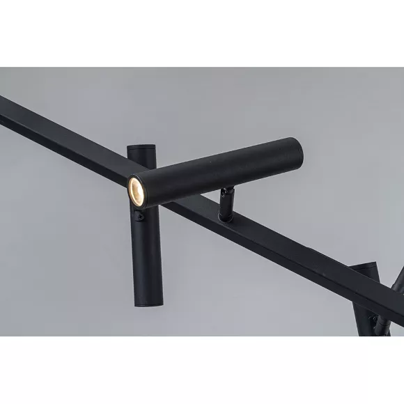 Подвесной светильник iLedex Telescope 2688-140 BK, вид сверху Подвесной светильник iLedex Telescope 2688-140 BK, вид сверху