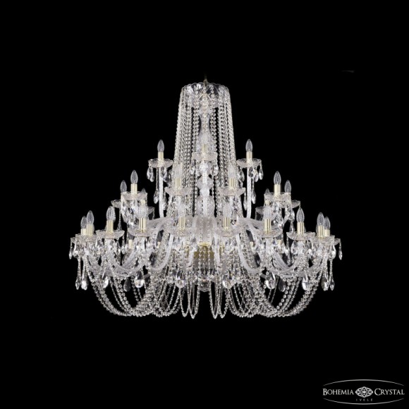 Подвесная люстра Bohemia Ivele Crystal 1402/20+10+5/460 G