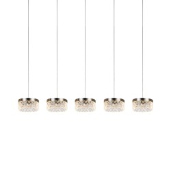 Подвесной светильник Delight Collection MD21020075 MD21020075-5B satin nickel