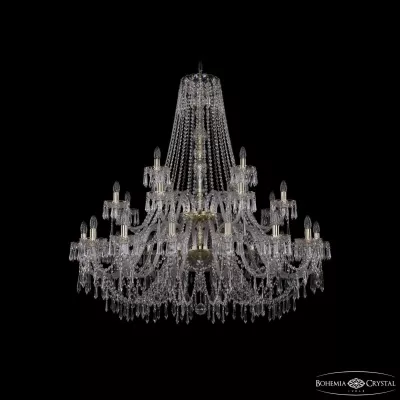 Подвесная люстра Bohemia Ivele Crystal 1403/16+8+4/460/2d G