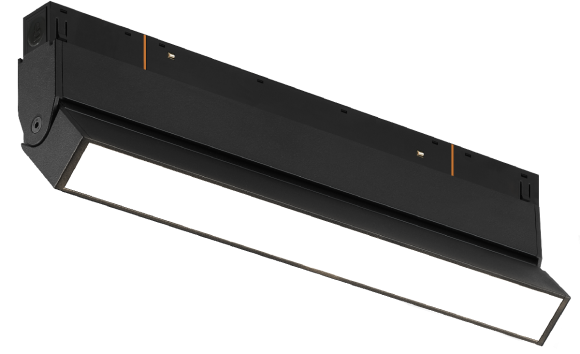 Трековый магнитный светильник iLedex Vision 4822-004-L300-12W-110DG-4000K-BK