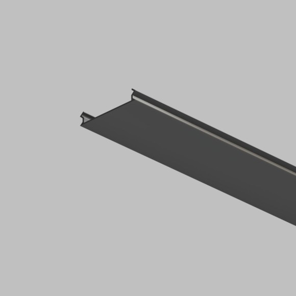 Накладка для магнитного шинопровода Lightera Startrek 220 LE177TC-SFB